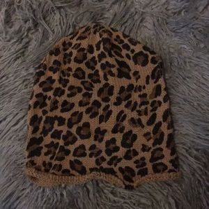 Nordstrom Accessories - Leopard Beanie Nordstrom Accessories - Leopard Beanie